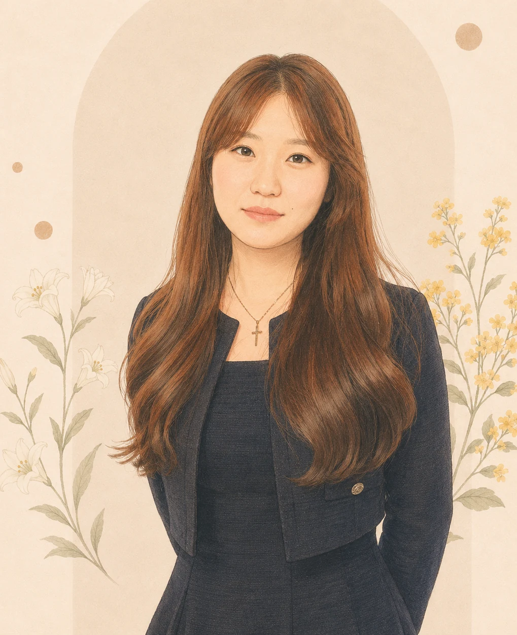 이진희 집사 간증에 실린 초상화